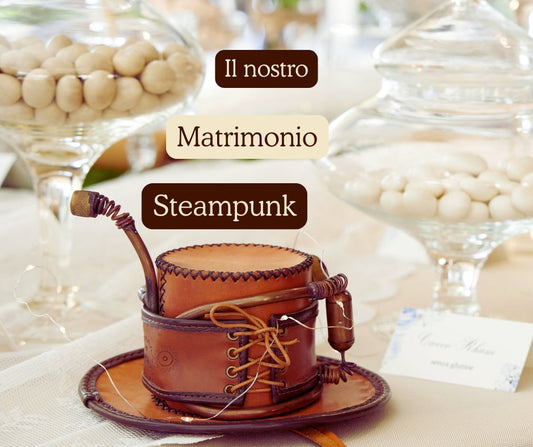 Matrimonio a tema Steampunk, bomboniere personalizzate per un regalo unico