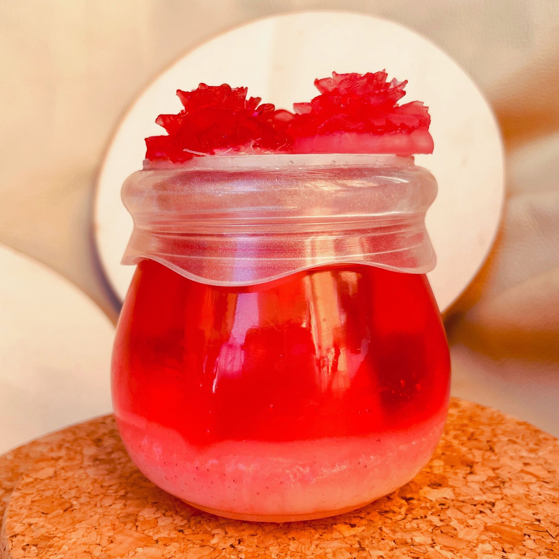 SteamVoyage - vasetto in resina epossidica con tappo a vite per la conservazione di spezie, fiori secchi ed erbe