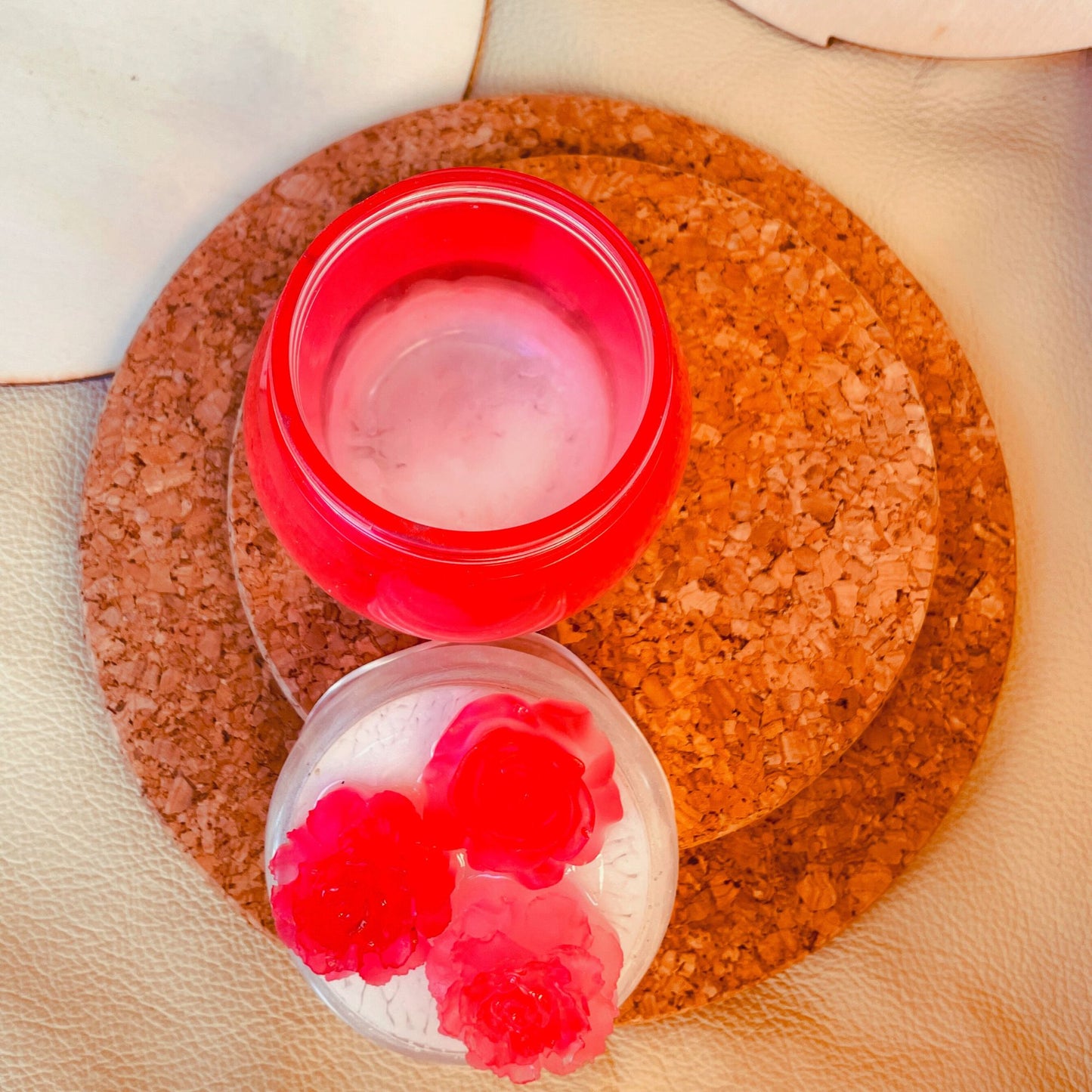 SteamVoyage - vasetto in resina epossidica con tappo a vite per la conservazione di spezie, fiori secchi ed erbe