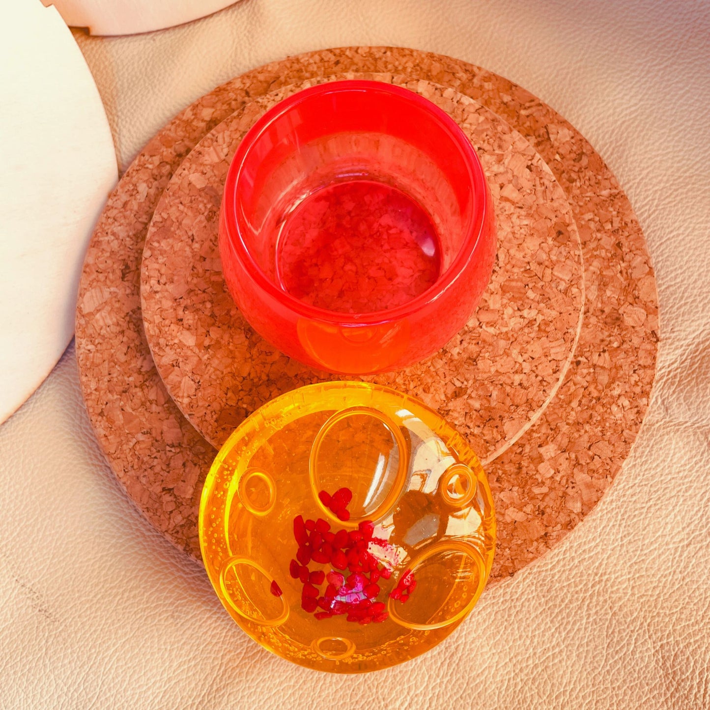 SteamVoyage - vasetto in resina epossidica a forma di fungo per la conservazione di spezie, fiori secchi ed erbe