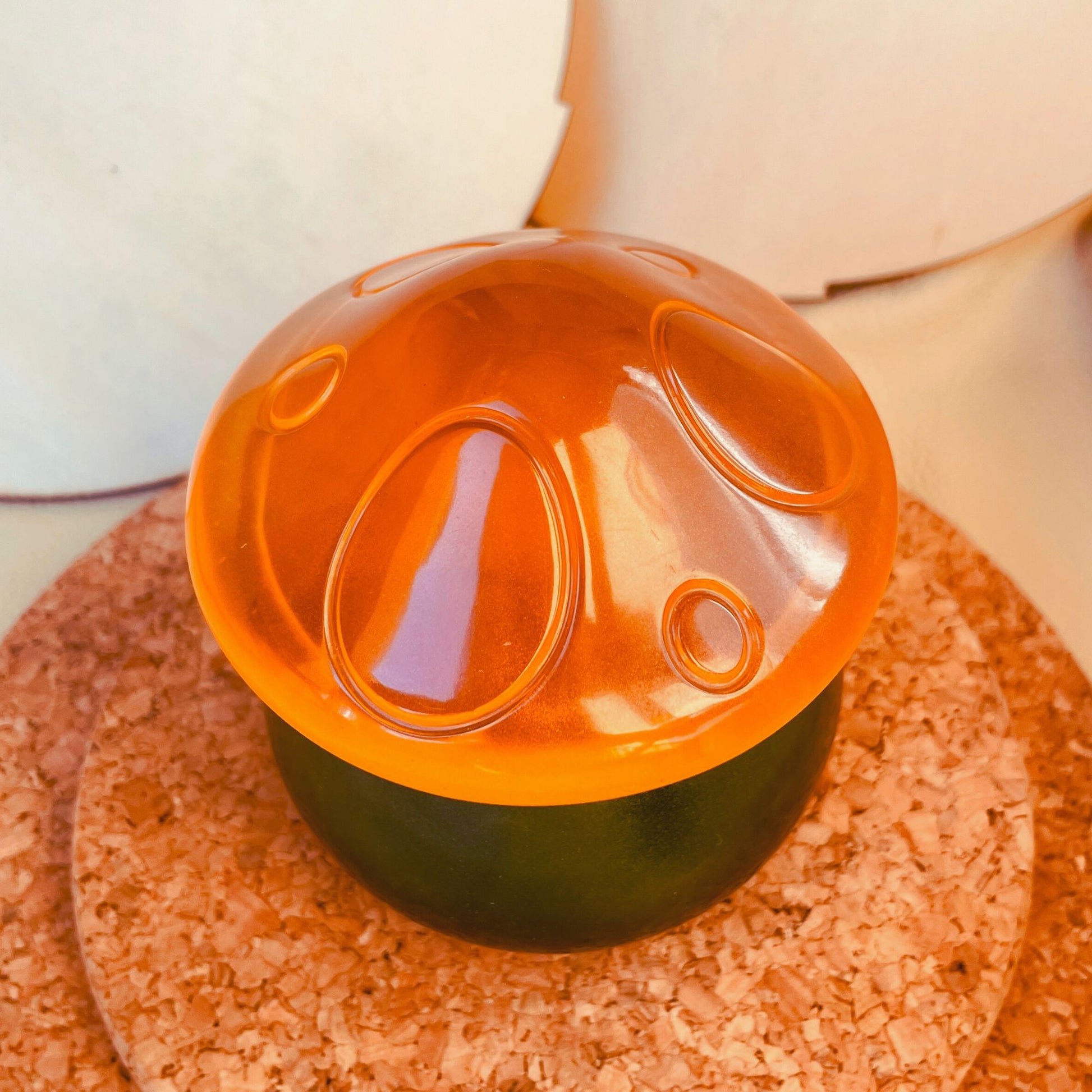 SteamVoyage - vasetto in resina epossidica a forma di fungo per la conservazione di spezie, fiori secchi ed erbe